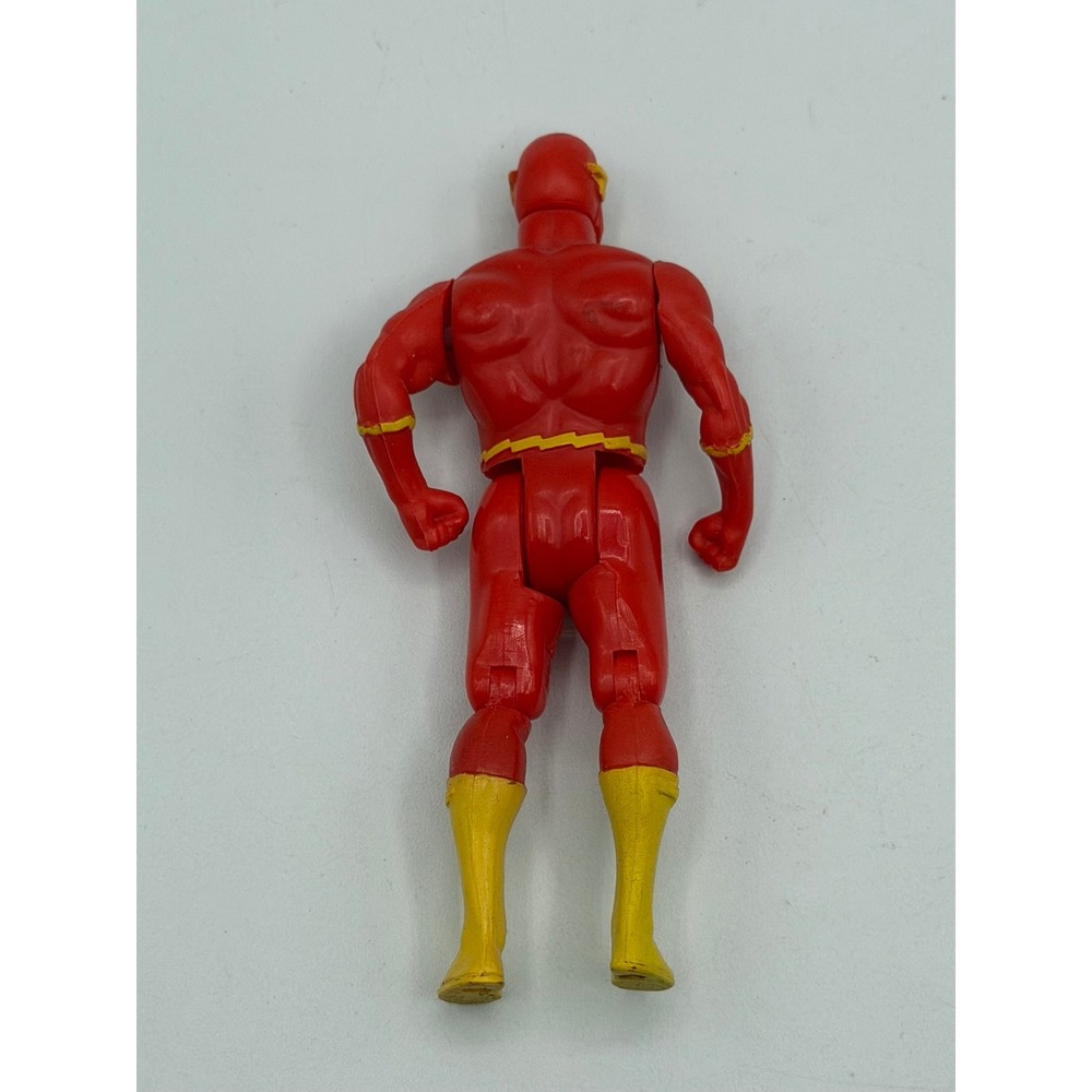 DC Comics The Flash Action Figure Red Yellow Justice League Vintage 4.5 Inch - Picture 10 of 16